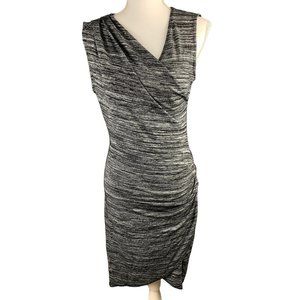 RD Style Sleeveless Ruched Knit Dress Size L
